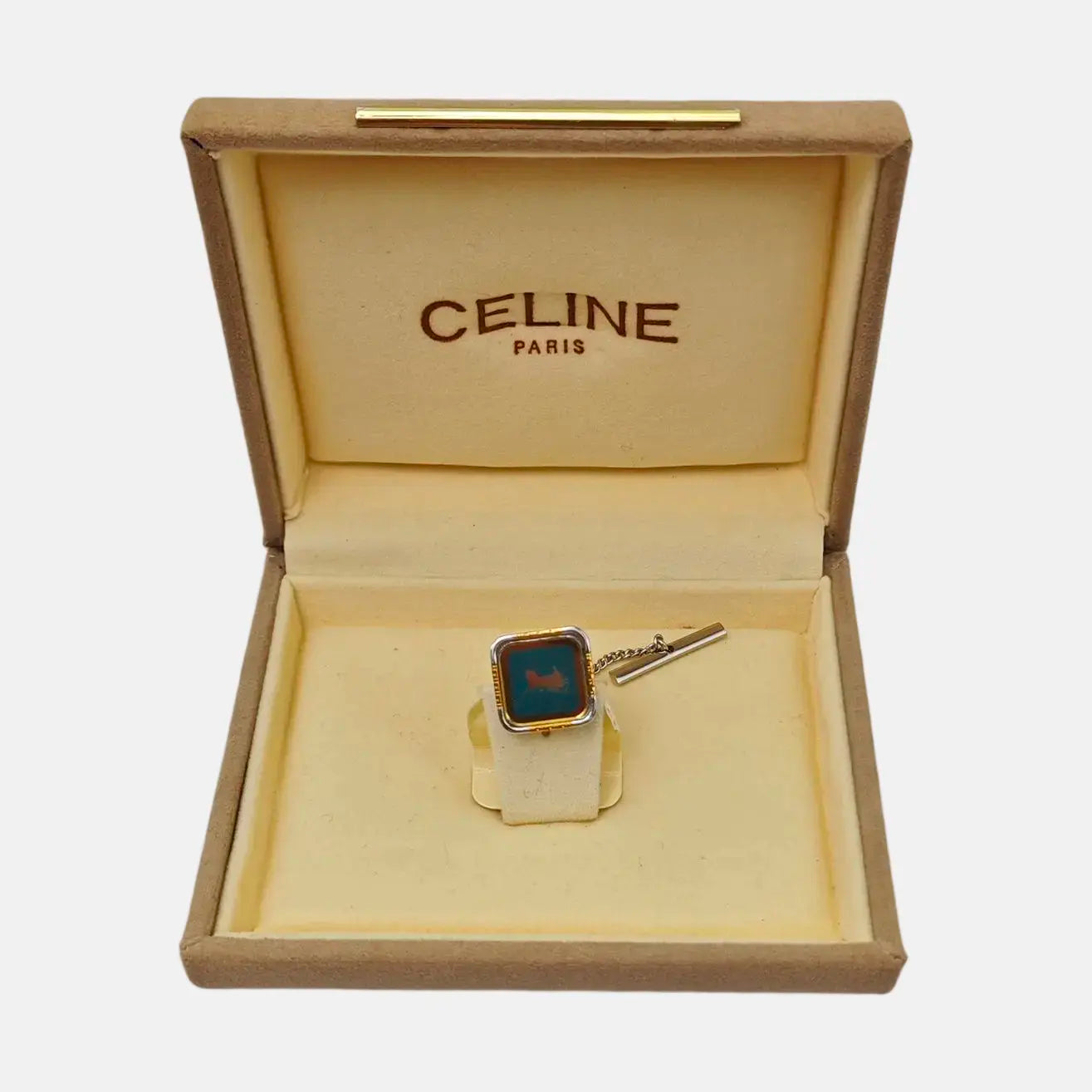 Metal Silver Brooch