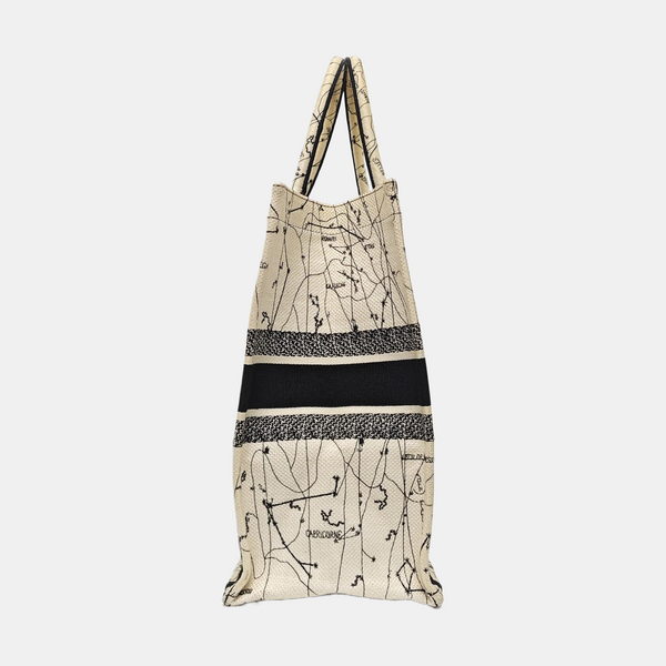 Book Tote Large Fabric Multicolor