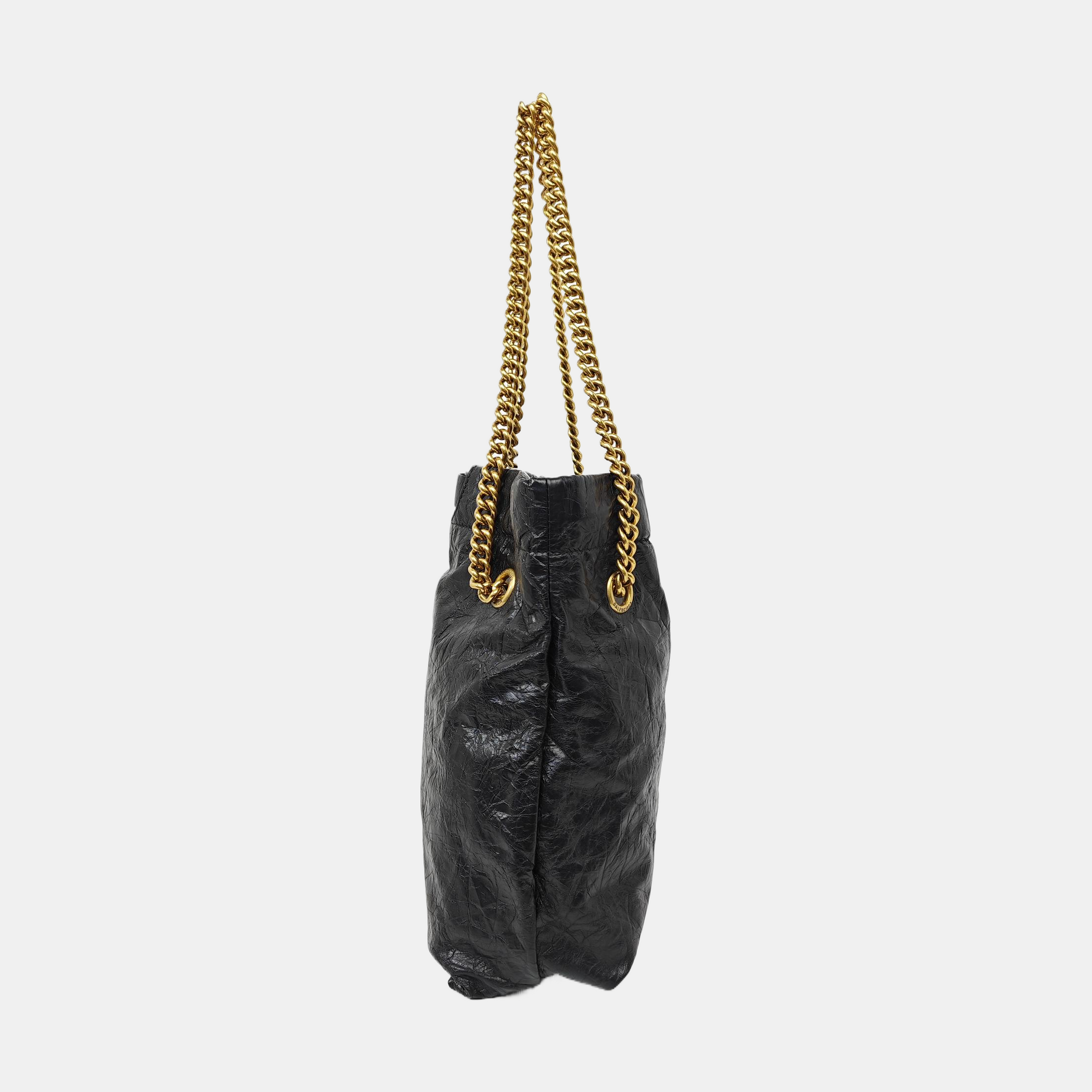 Calfskin Shoulder Bag Black