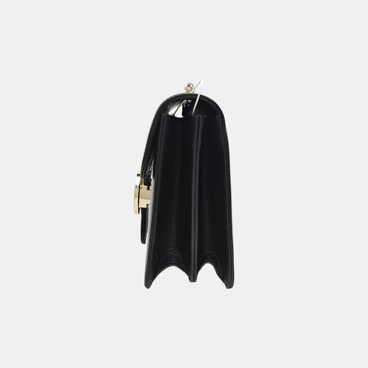 Interlocking G Small Calfskin Black