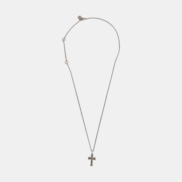 CROCE 18k White Gold Silver Necklace