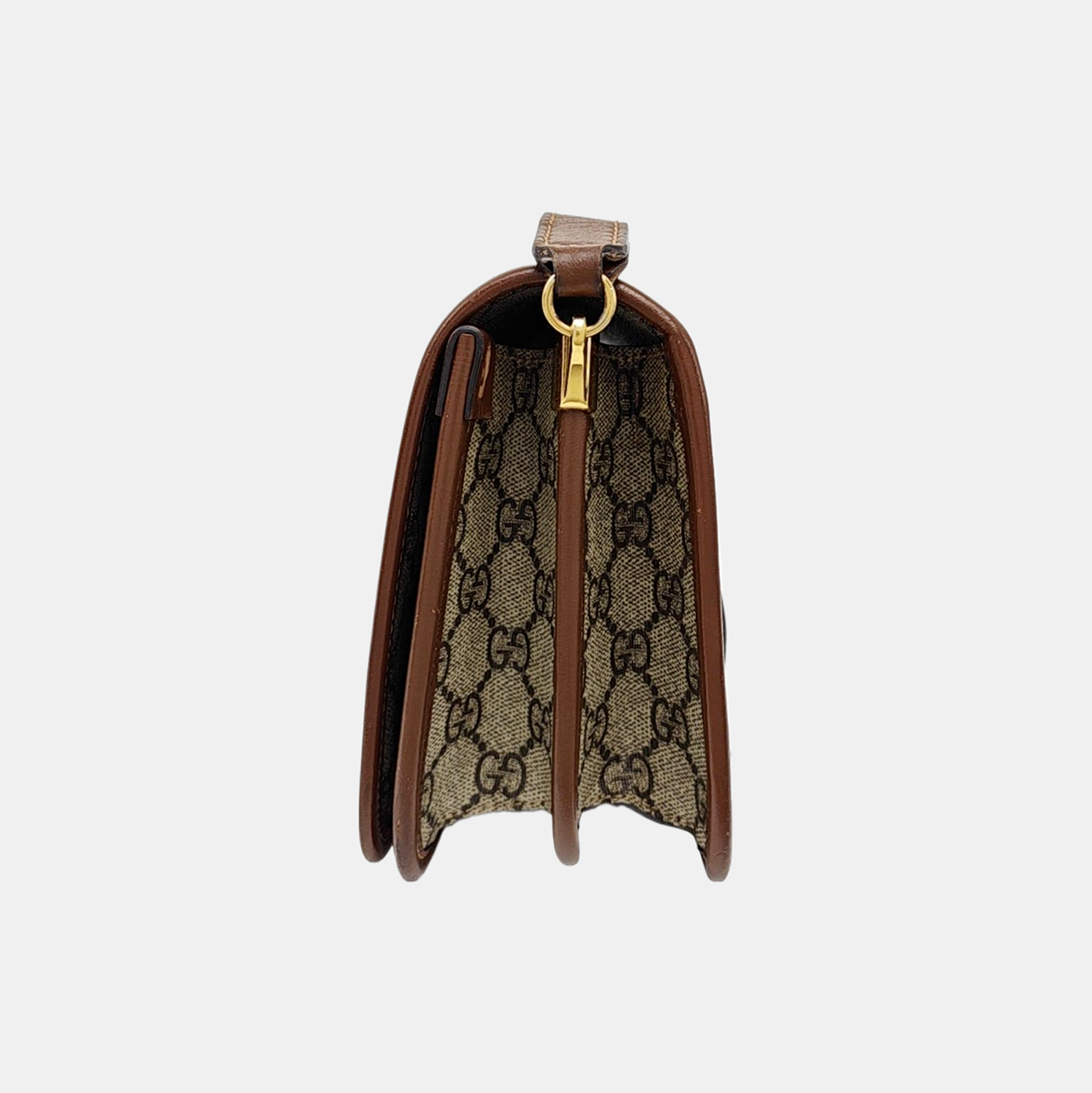 Retro Mini Monogram Coated Canvas Beige