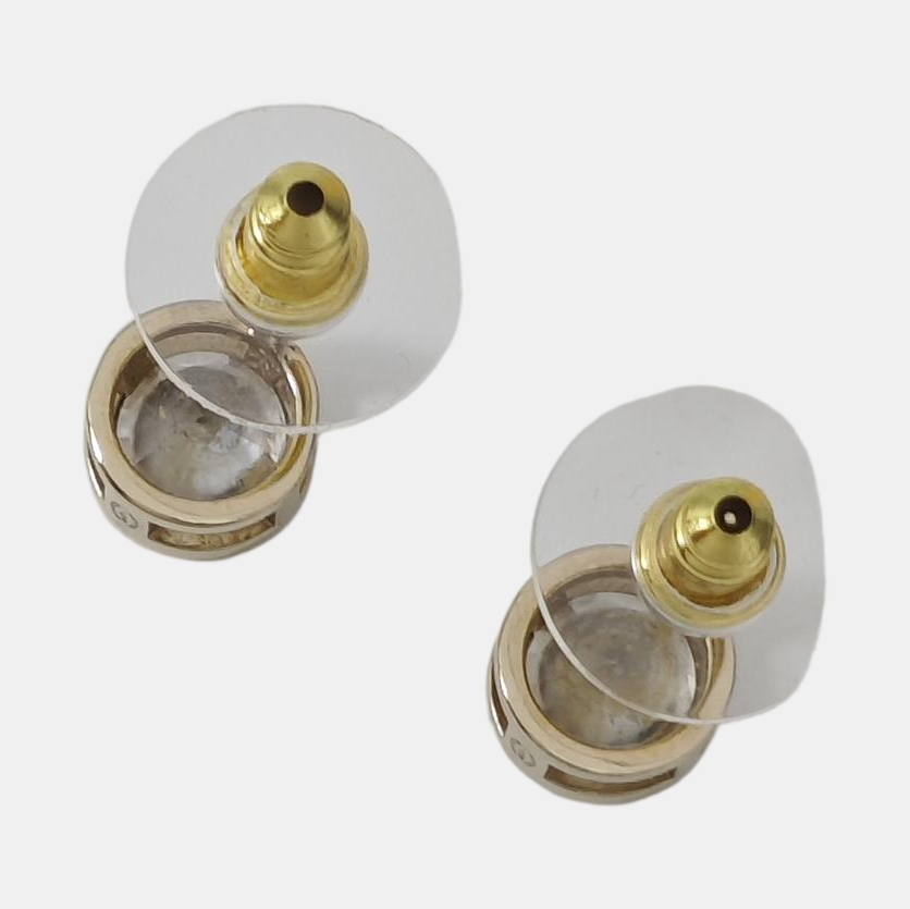 Metal Gold Stud Earrings