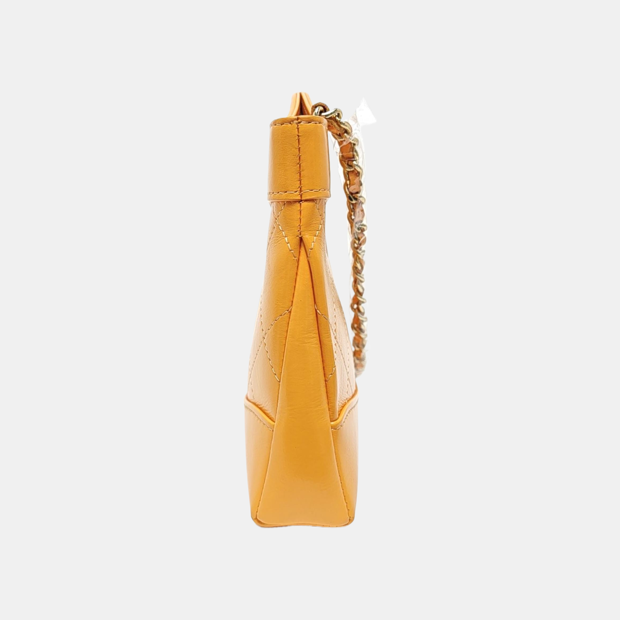 CHANEL 31 Nano Quilted Calfskin Yellow