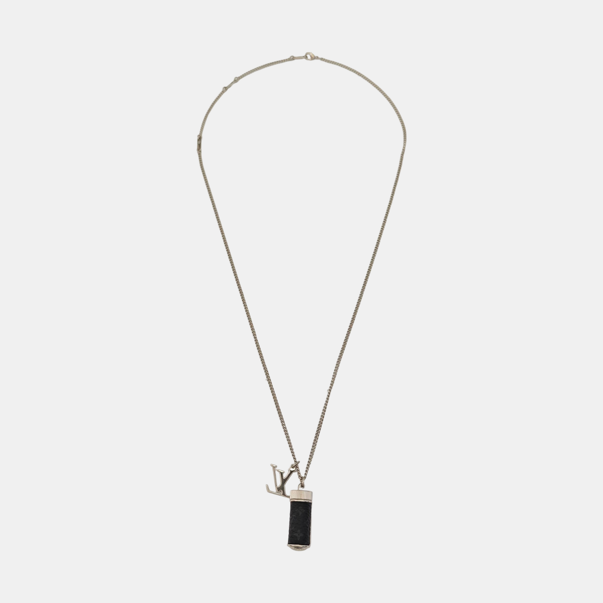 MONOGRAM ECLIPSE Metal Silver Necklace