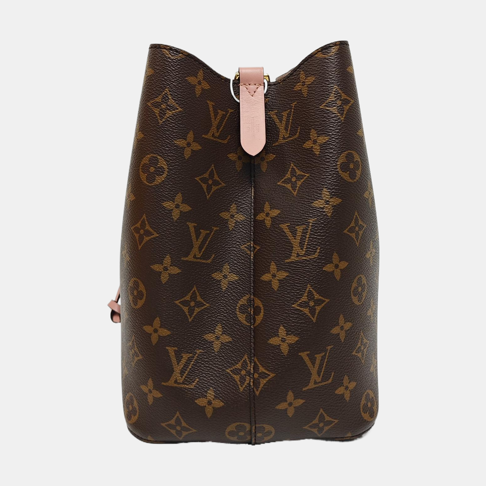 NÉONOÉ MM Monogram Coated Canvas Brown