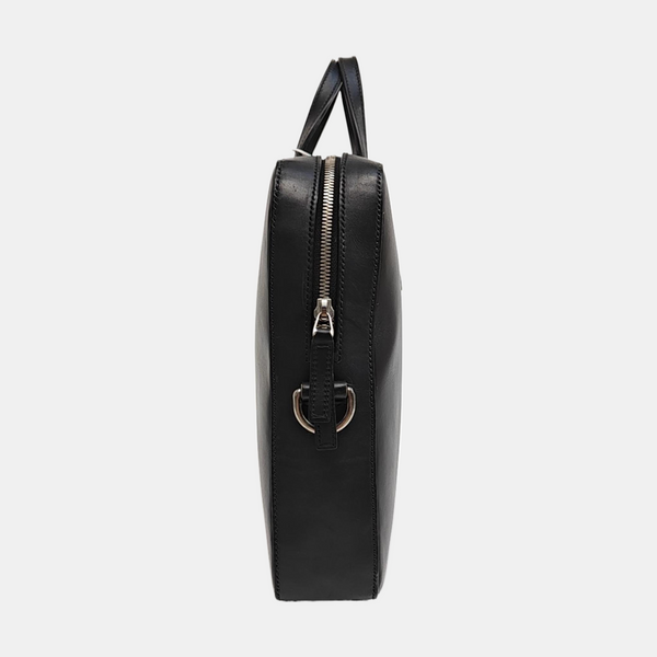 Calfskin Shoulder Bag Black