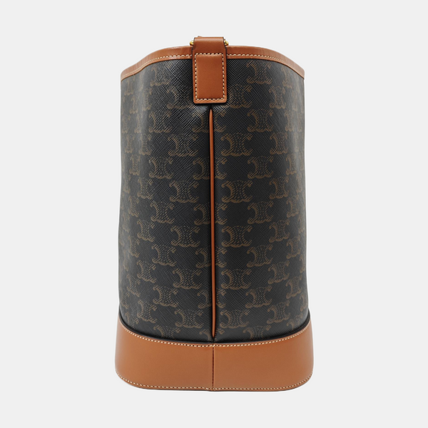 TRIOMPHE CANVAS Medium Coated Canvas Brown