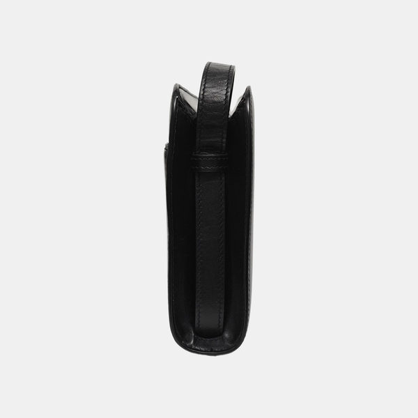 Calfskin Shoulder Bag Black
