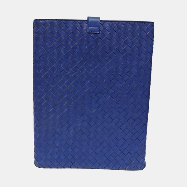 Leather Notebook Cover Blue