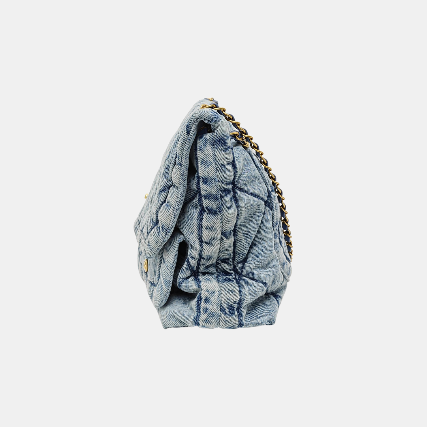 Suppletwins Quilted Denim Blue
