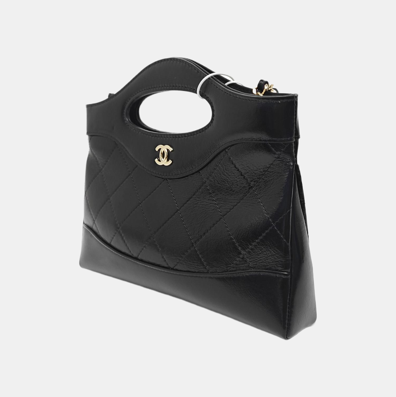 CHANEL 31 Nano Quilted Calfskin Black