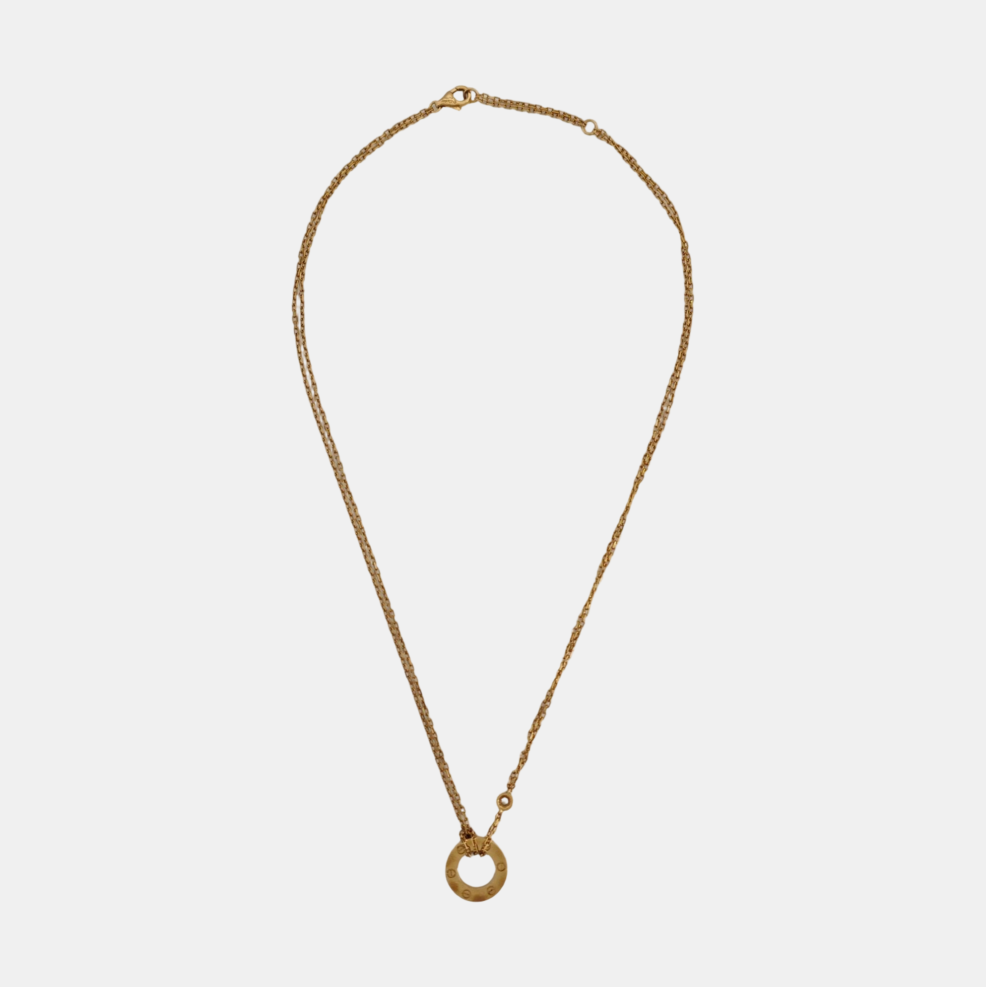 LOVE 18k Rose Gold Necklace