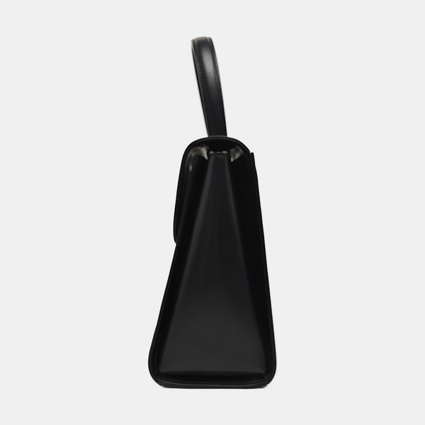 Calfskin Shoulder Bag Black