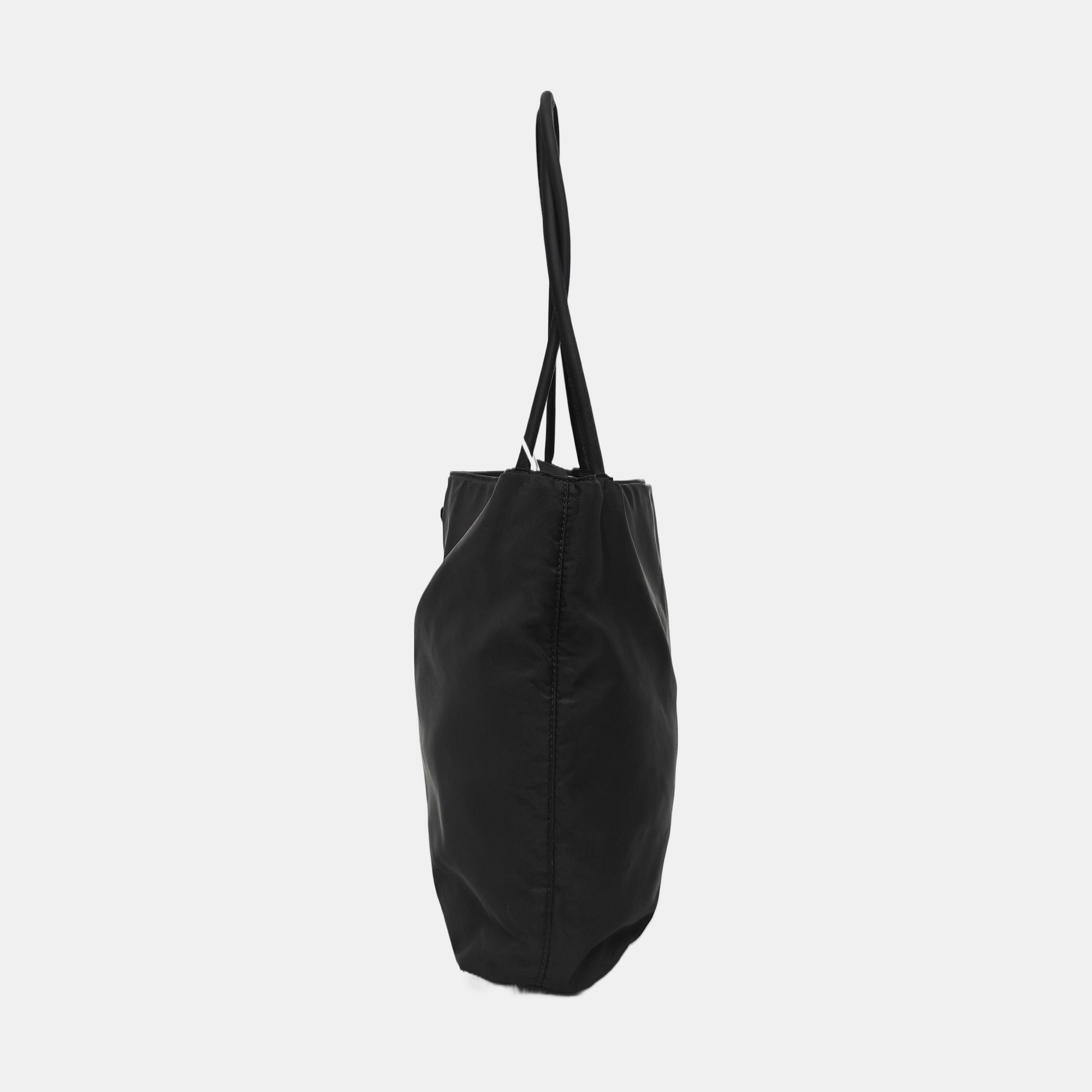 Nylon Tote Bag Black