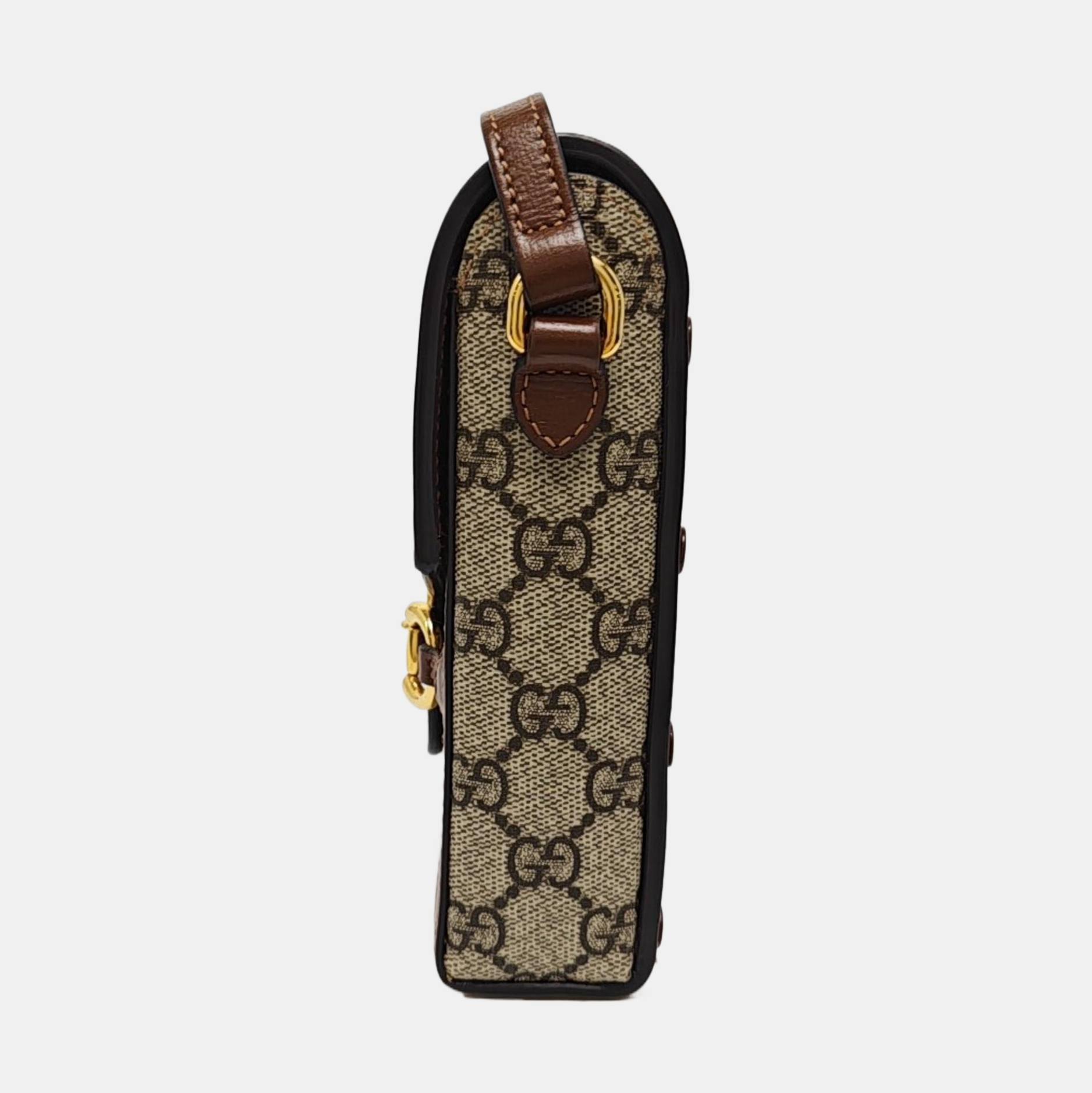Horsebit 1955 Mini Coated Canvas Beige