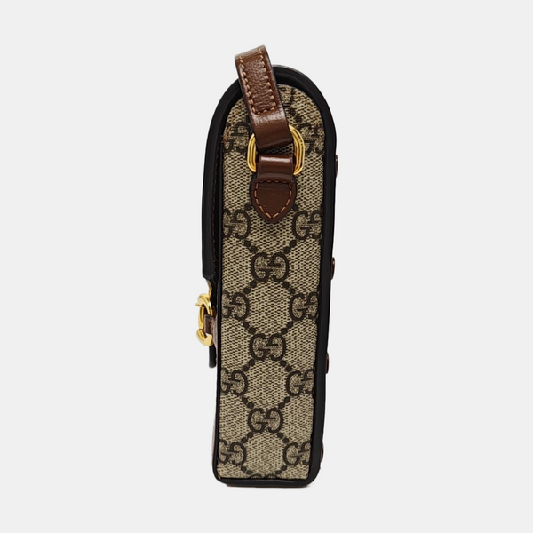 Horsebit 1955 Mini Coated Canvas Beige