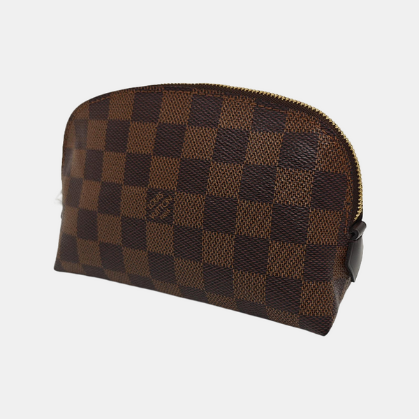 COSMETIC PM Damier Ebene Coated Canvas Brown