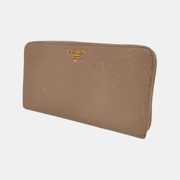 Saffiano Calfskin Wallet Pink