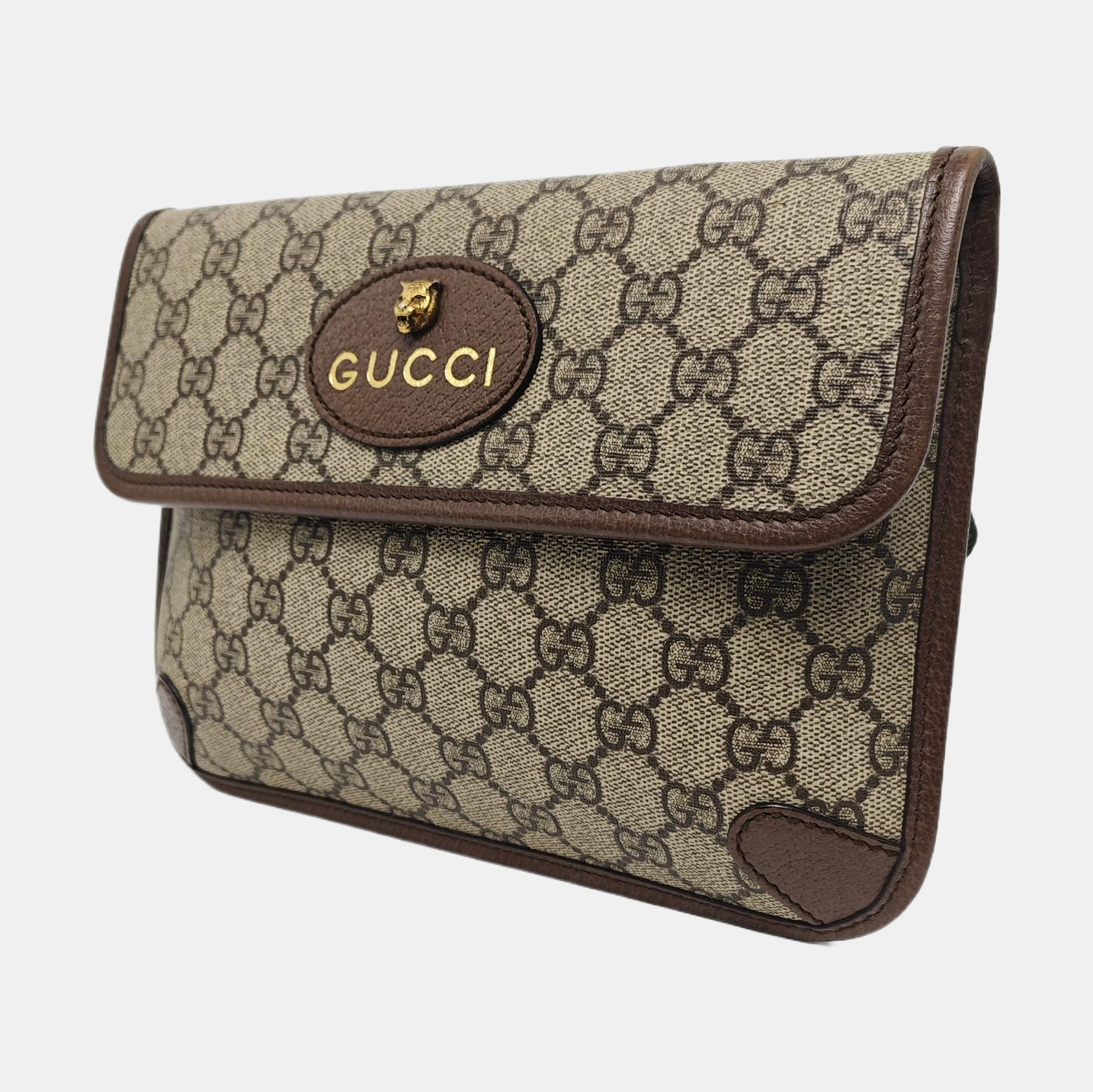 Neo Vintage Monogram Coated Canvas Beige