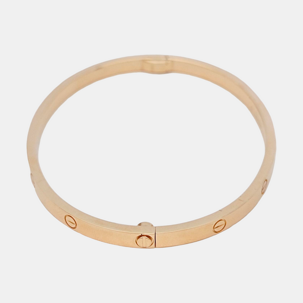 LOVE 18k Rose Gold Bangle