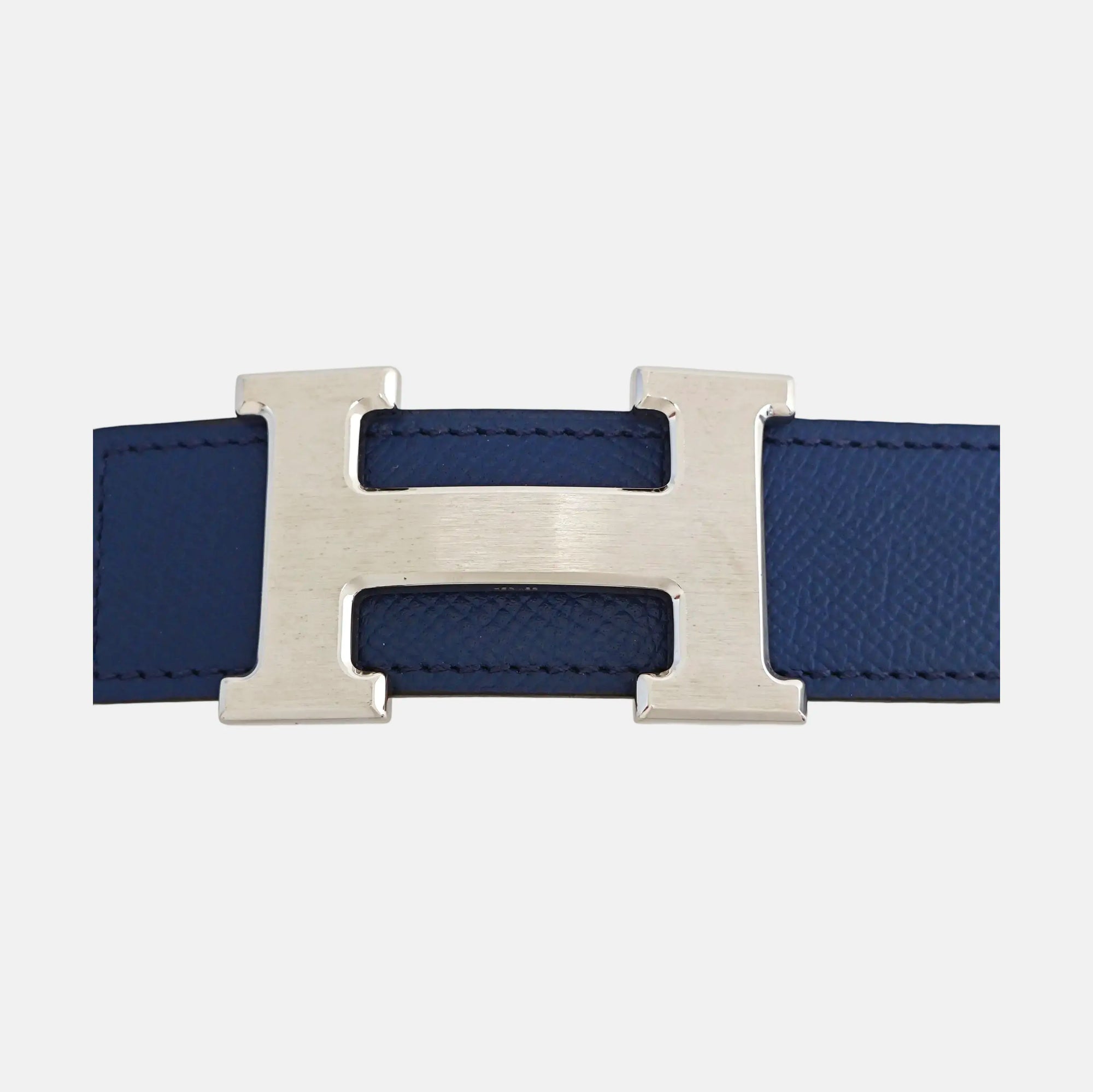Leather Belt Blue