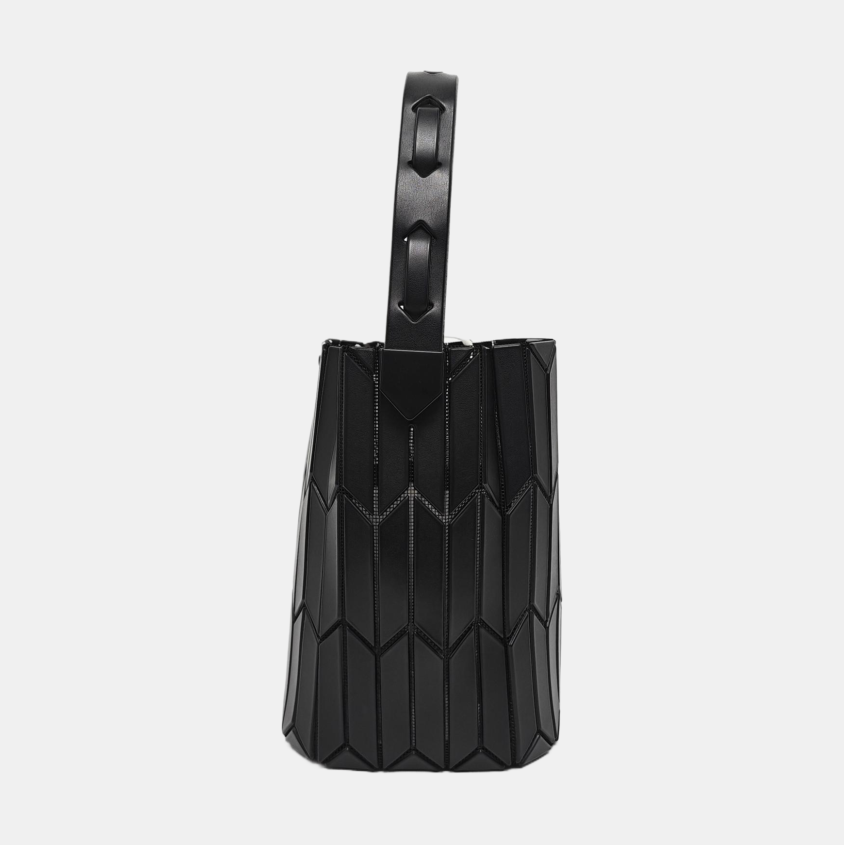 Special Material Top Handle Bag Black