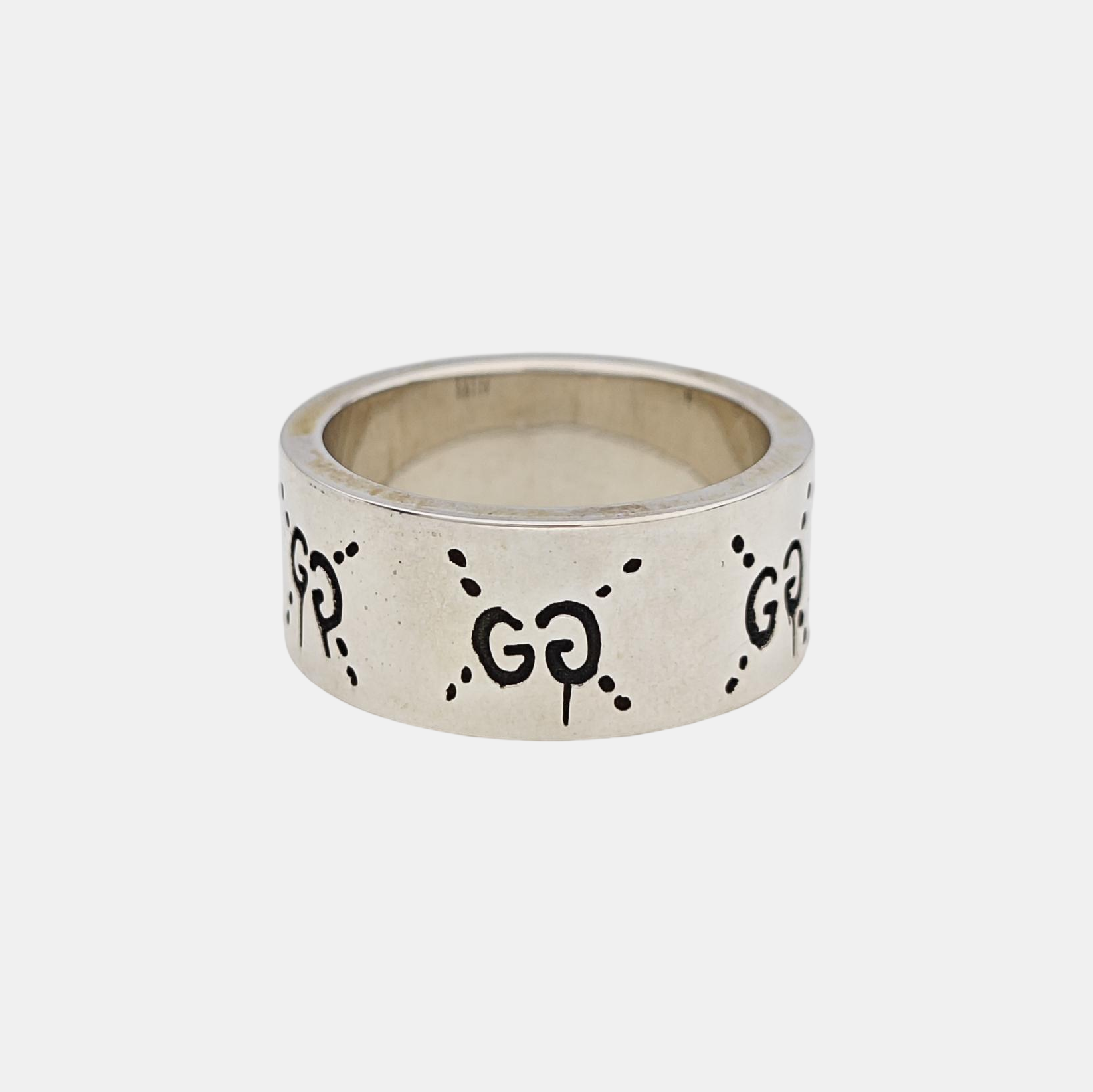 Ghost 925 Sterling Silver Ring EU 55