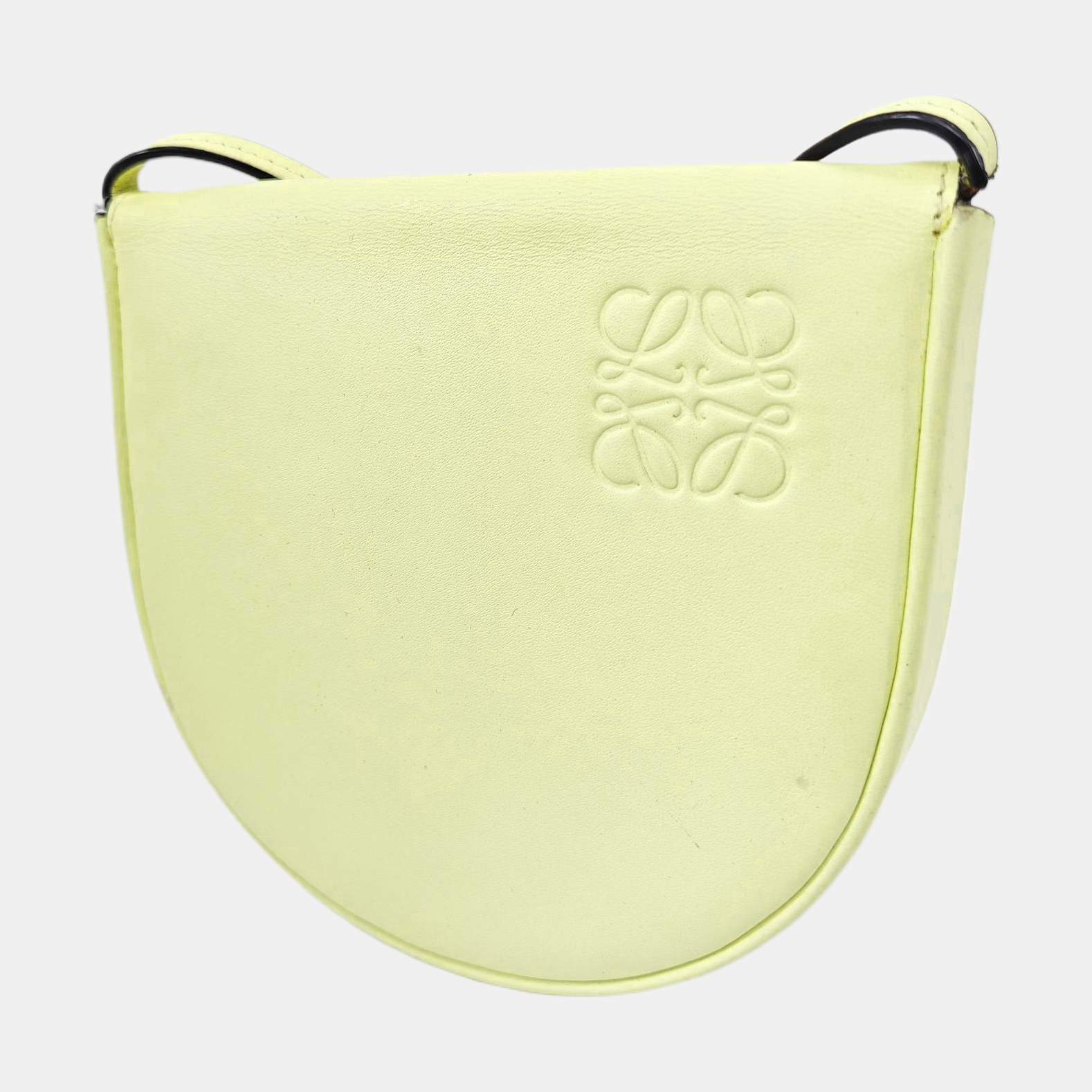 Heel Small Calfskin Yellow