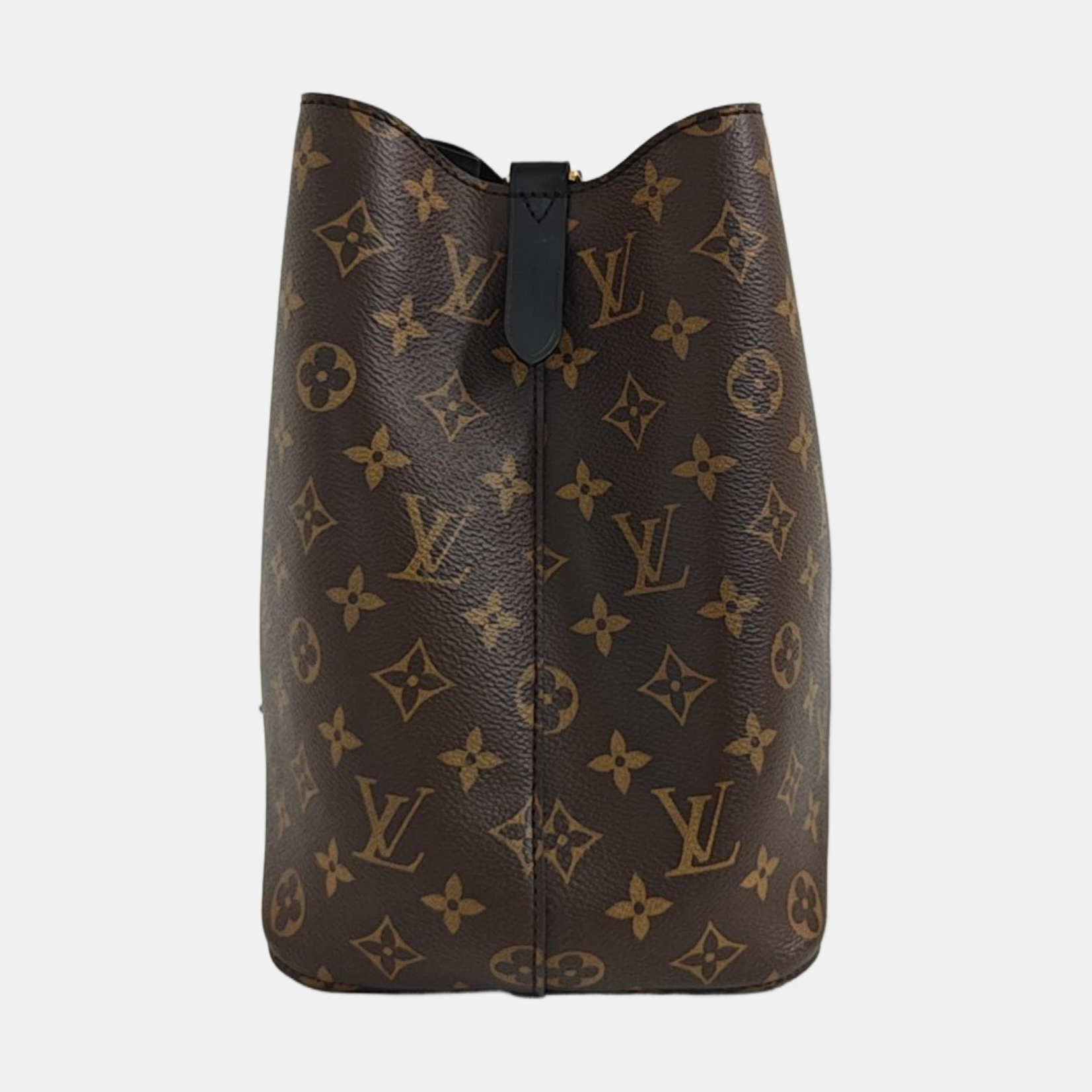 NÉONOÉ MM Monogram Coated Canvas Brown