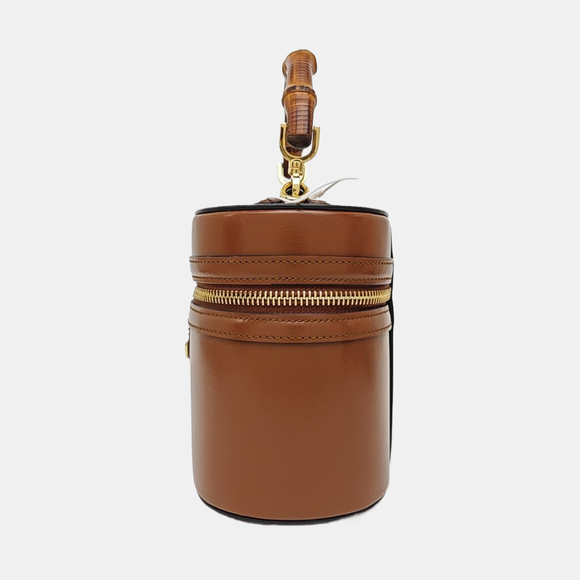 Calfskin Shoulder Bag Brown