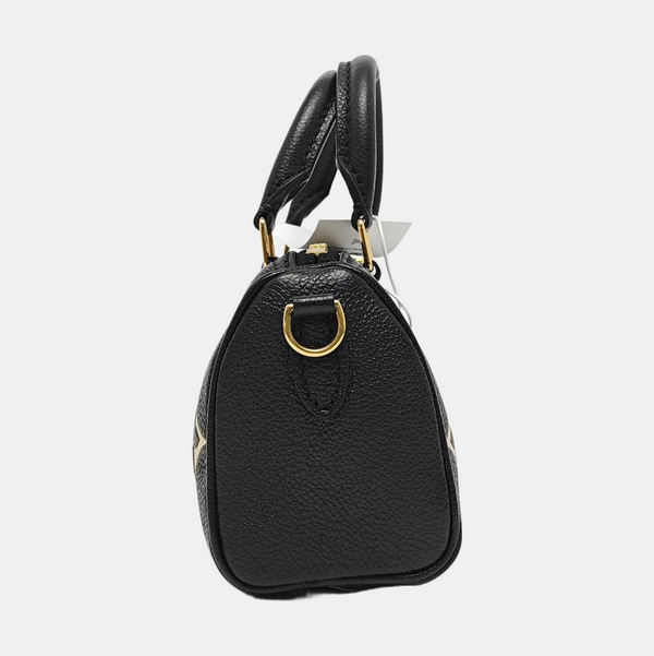 SPEEDY Nano Monogram Calfskin Black