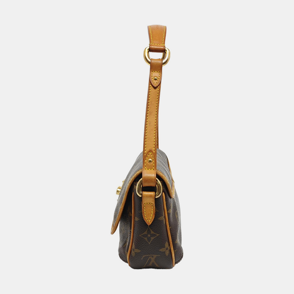 TIKAL Monogram Coated Canvas Brown