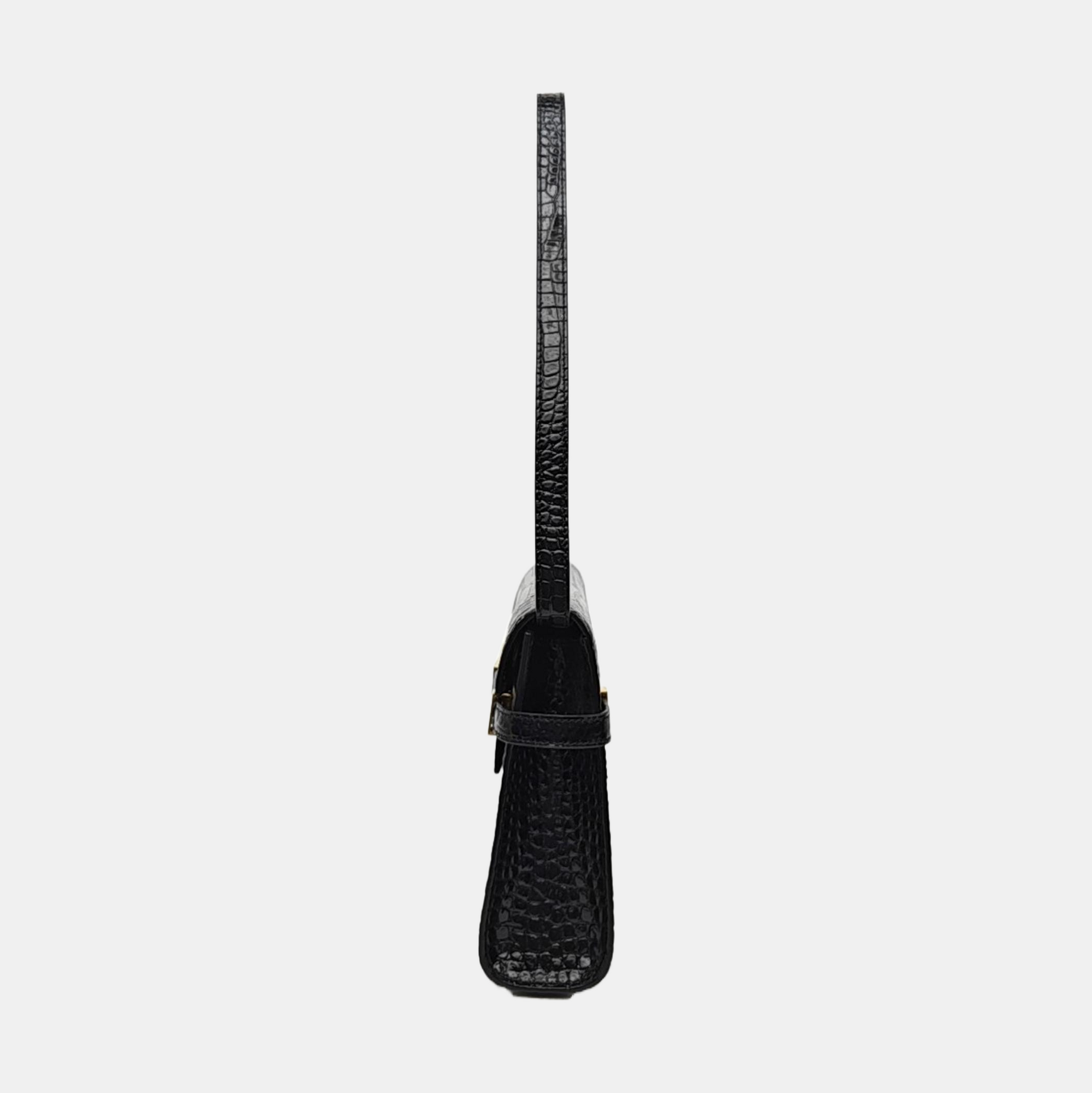 MANHATTAN Small Calfskin Black