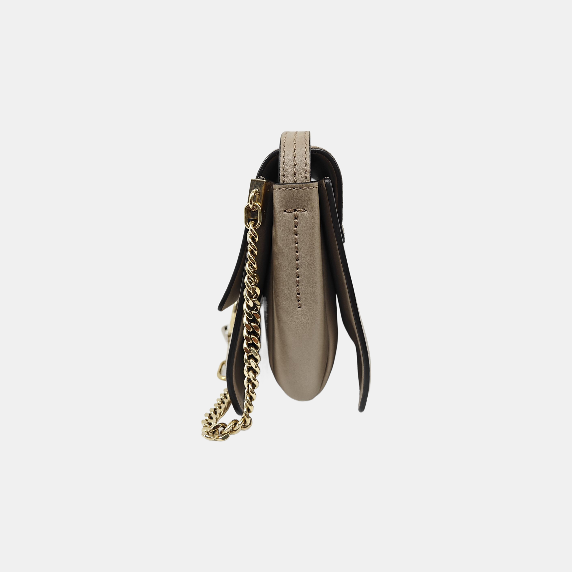 Faye Small Calfskin Gray