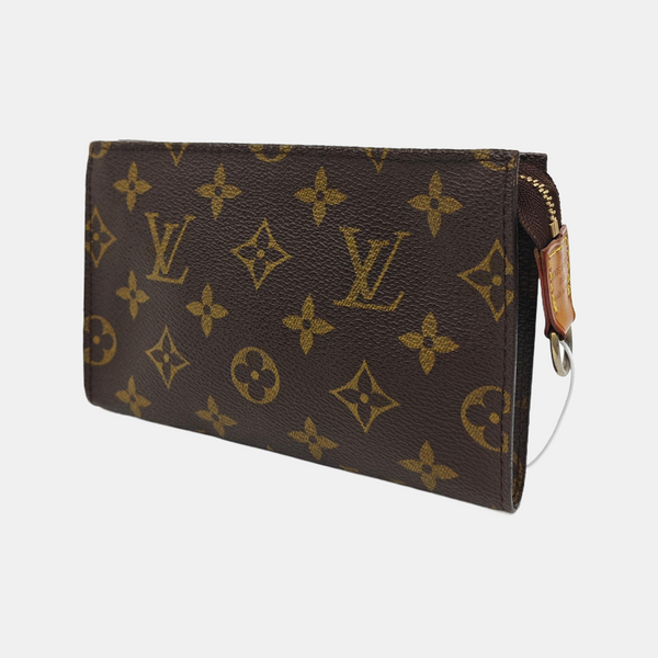 BUCKET Monogram Coated Canvas Brown