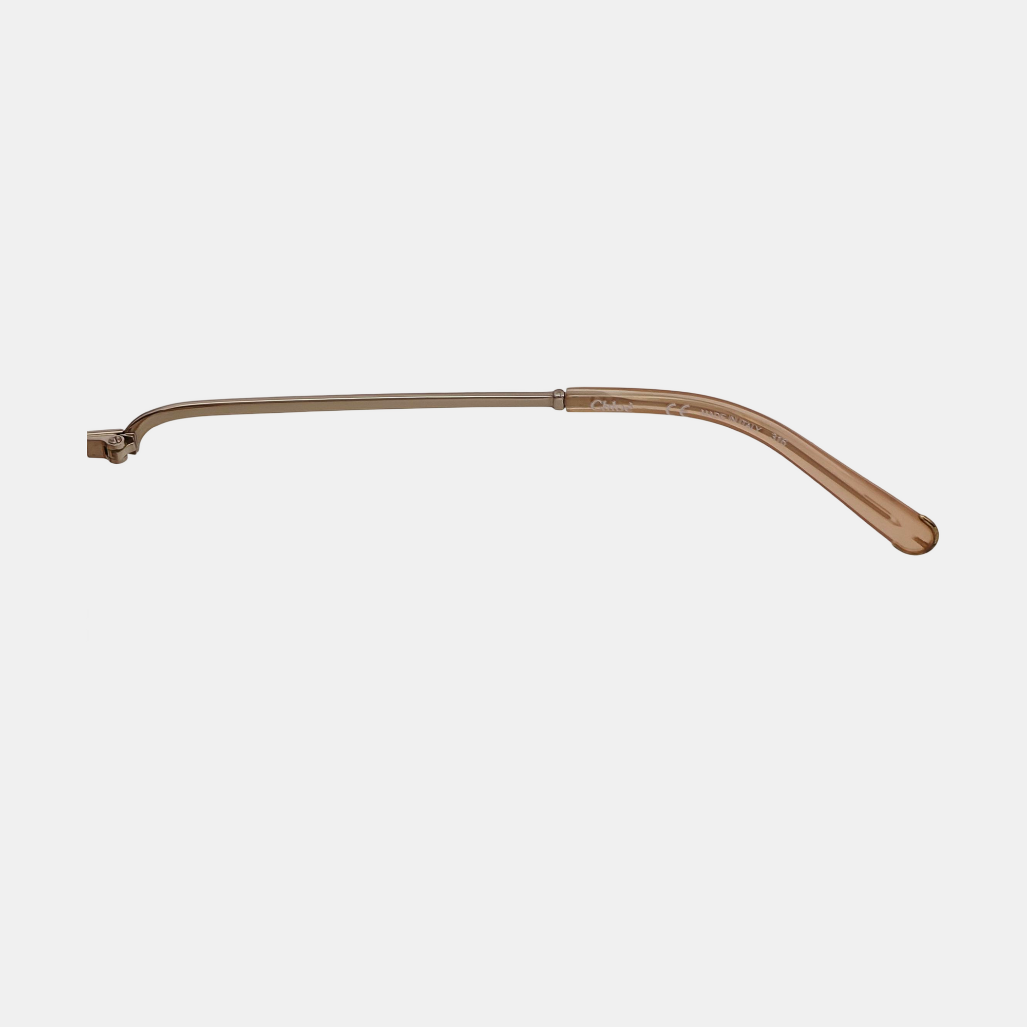 Brown Metal Sunglasses