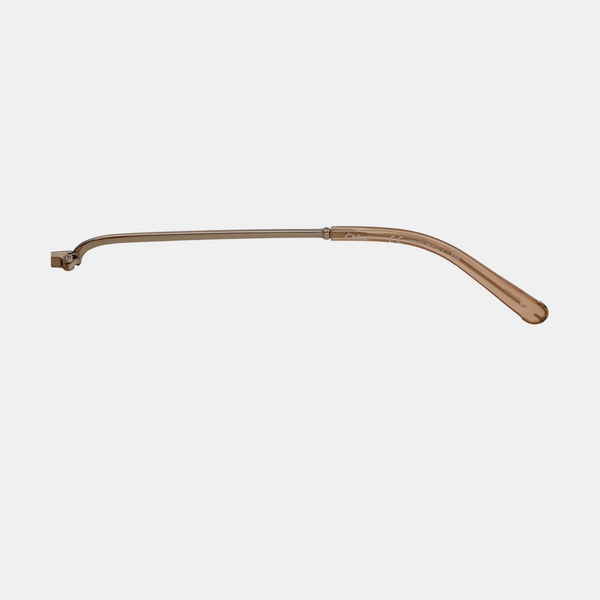 Brown Metal Sunglasses