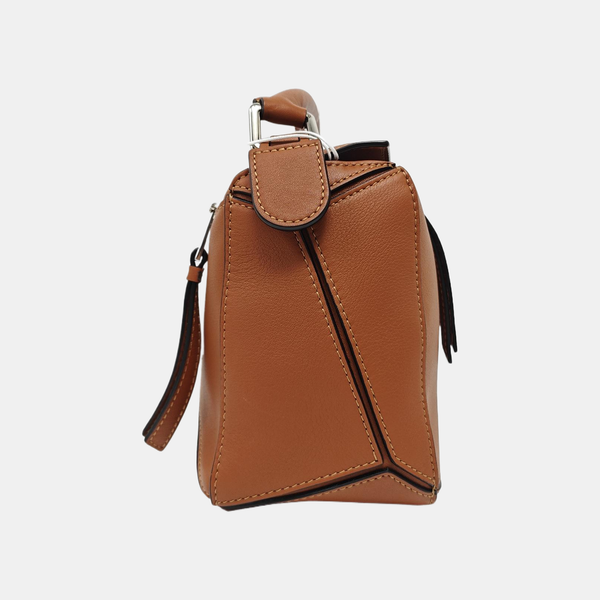 Puzzle Small Calfskin Brown