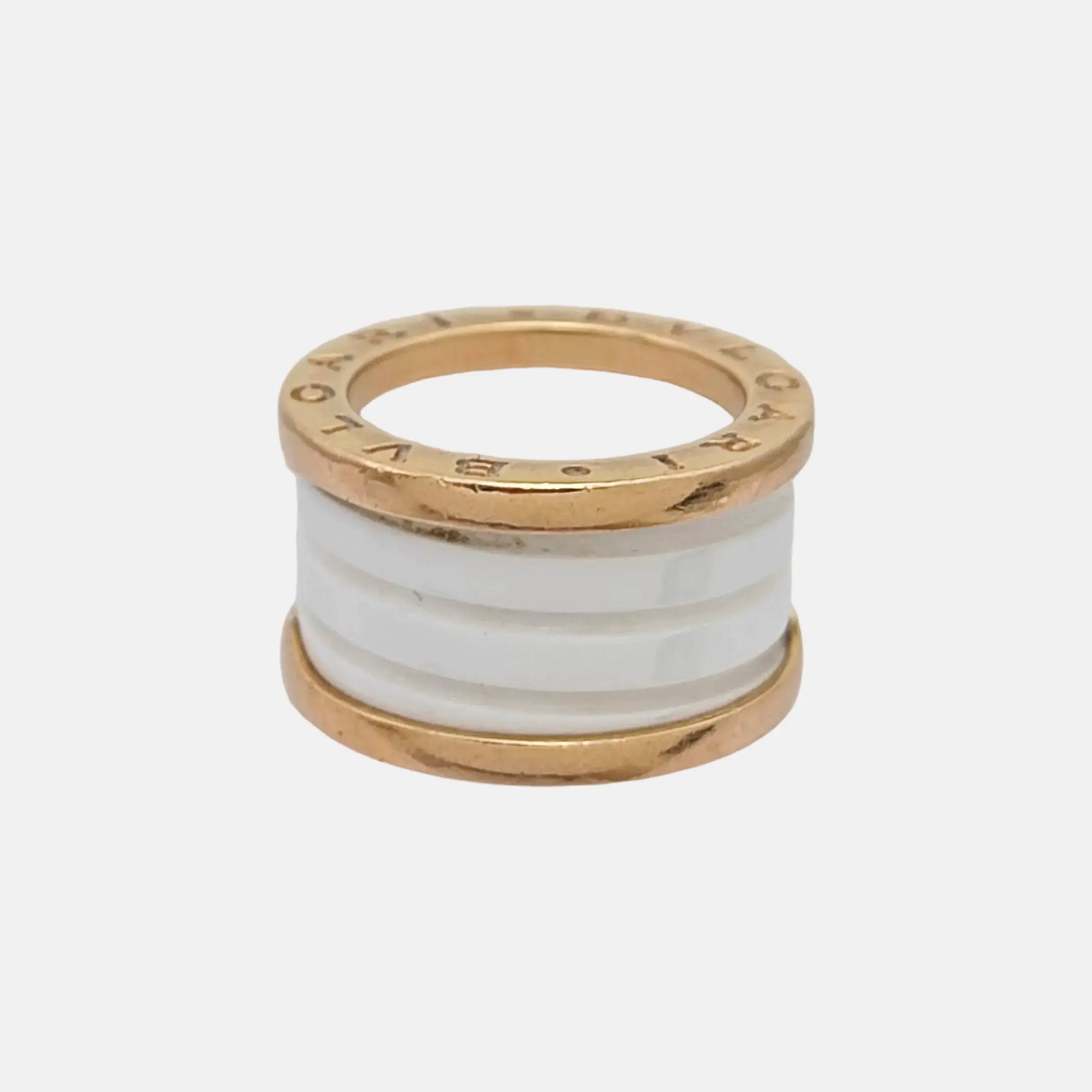 Anillo B.ZERO1 de oro rosa de 18k UE 47