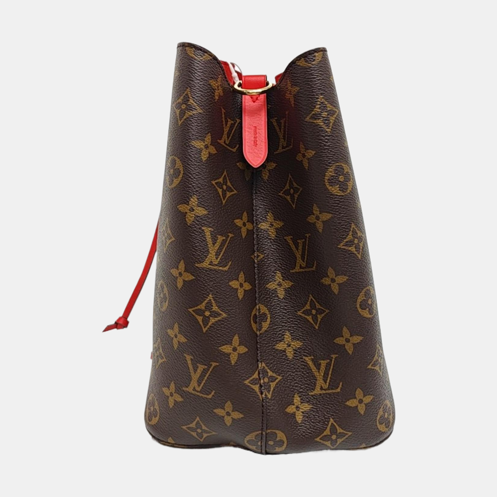 NÉONOÉ MM Monogram Coated Canvas Brown