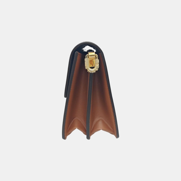DAUPHINE MM Monogram Coated Canvas Brown
