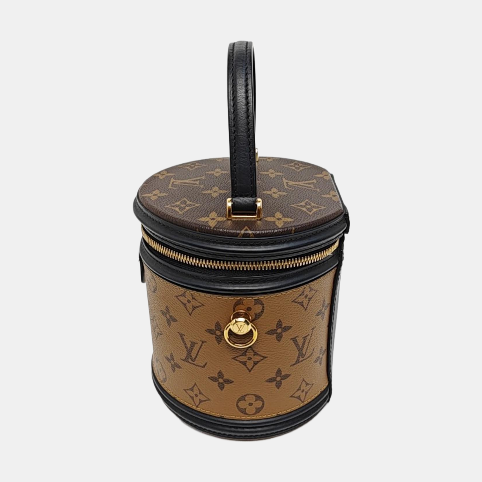 CANNES PM Monogram Coated Canvas Brown