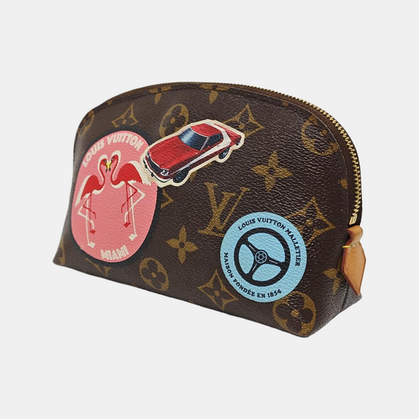 COSMETIC PM Monogram Coated Canvas Multicolor
