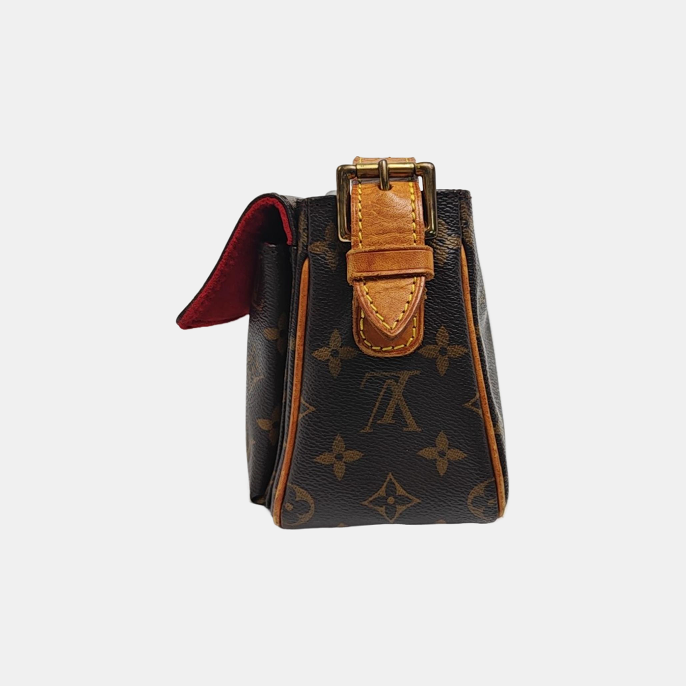 VIVA CITE Monogram Coated Canvas Brown