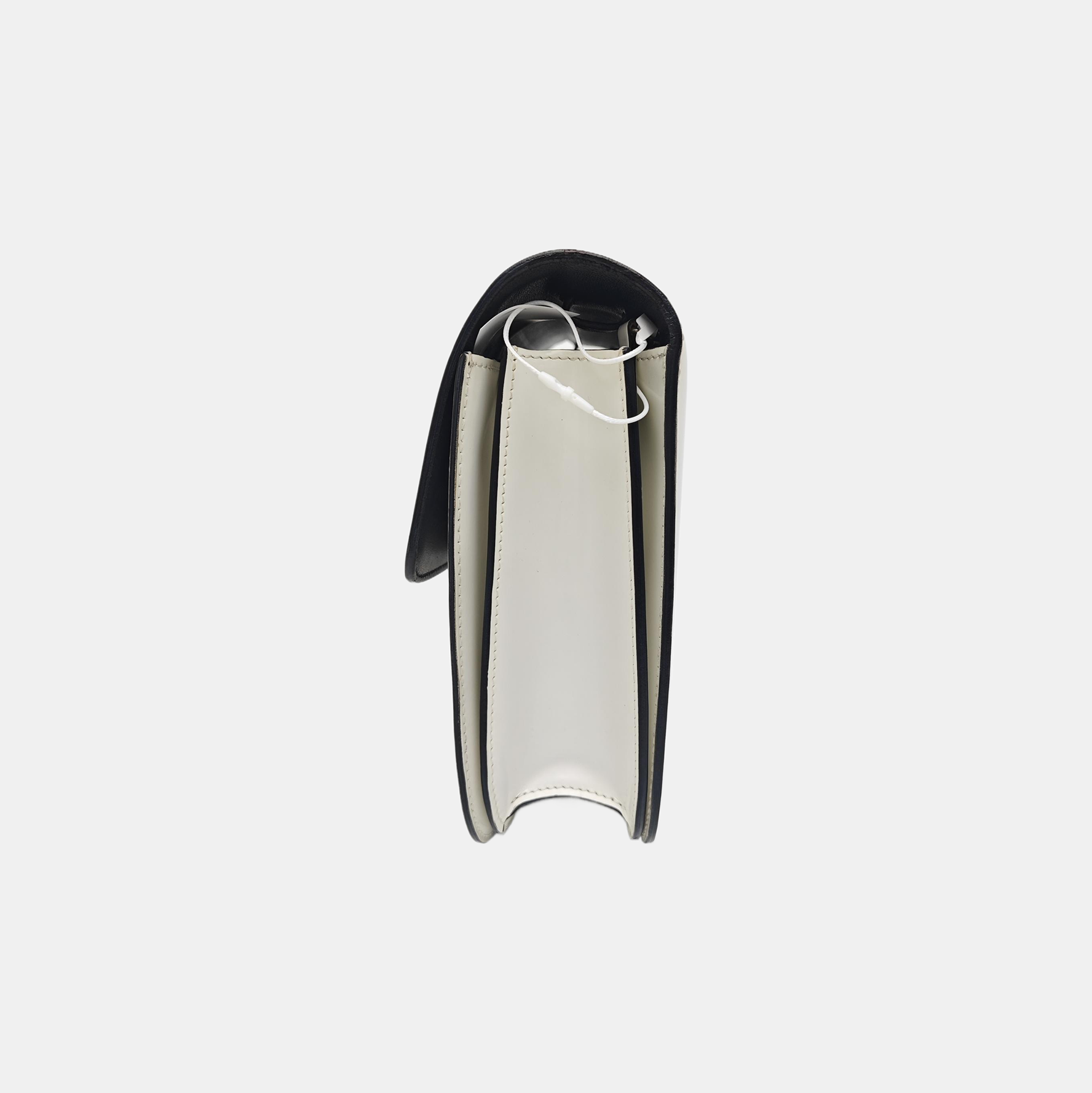 CLASSIC BOX Medium Calfskin White