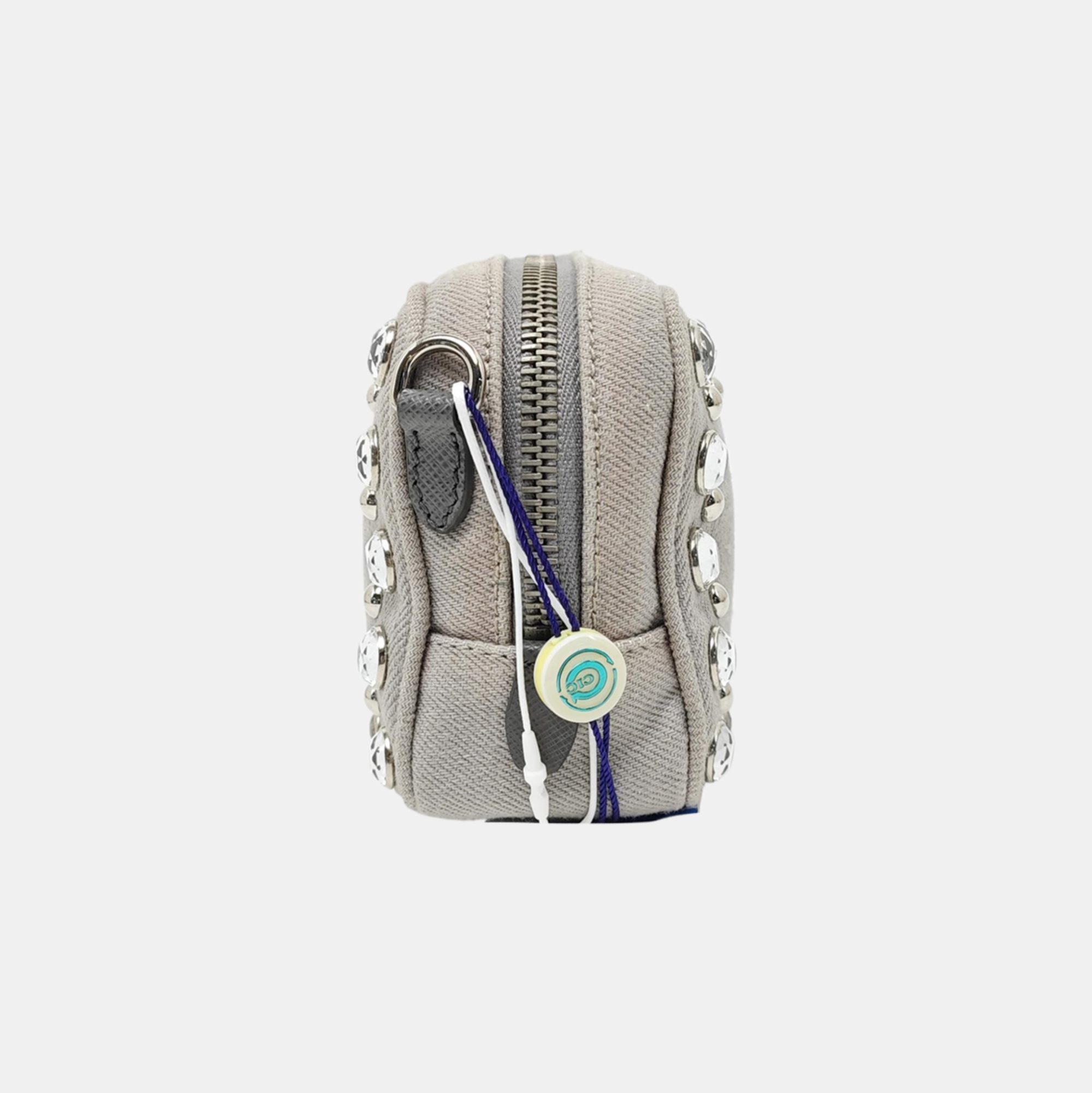 Canvas Shoulder Bag Gray