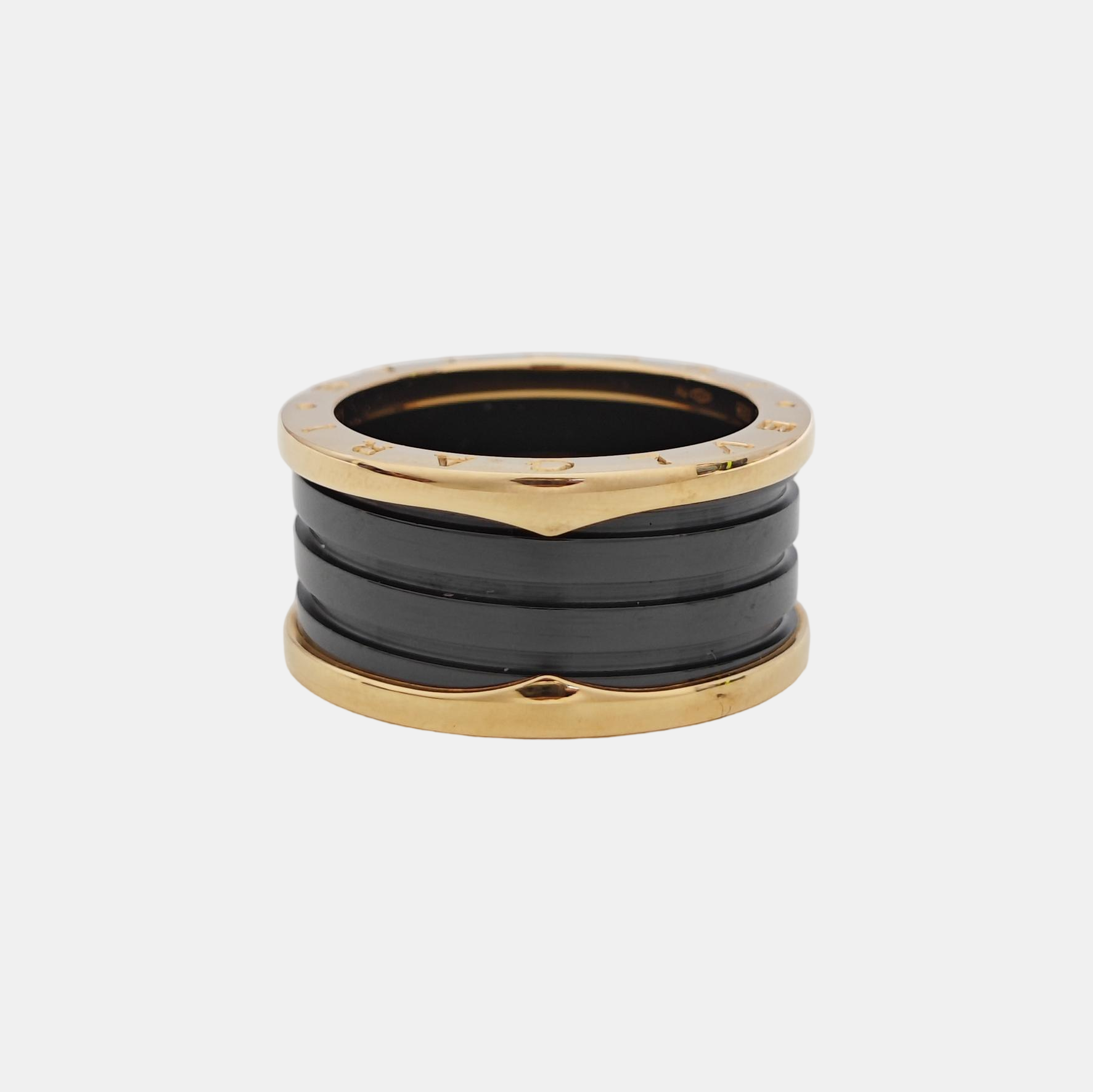 B.ZERO1 18k Rose Gold Ring EU 61