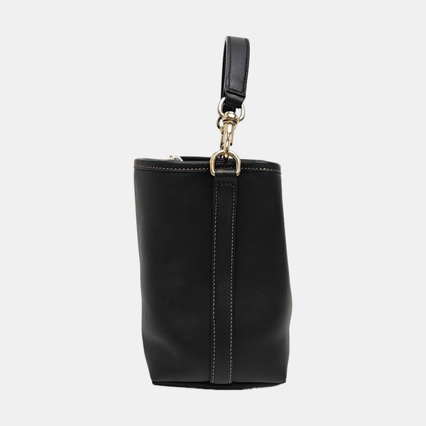 GG Emblem Mini Calfskin Black