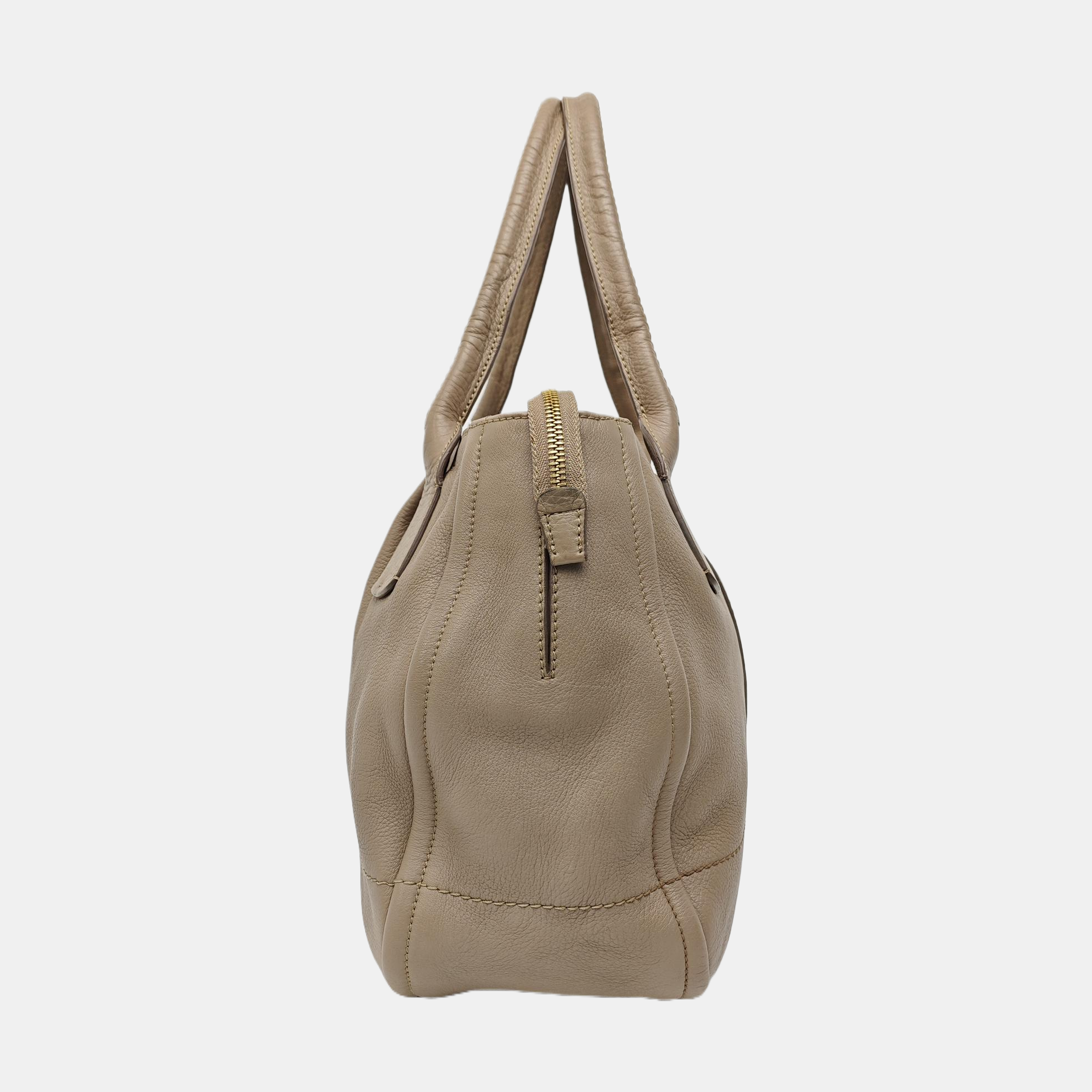 Gancini Calfskin Gray